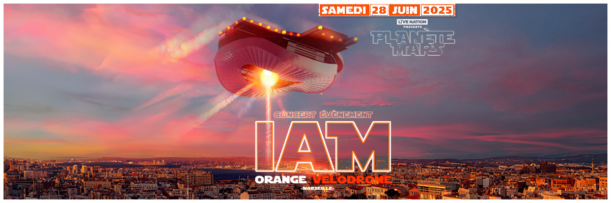 IAM au Sommet : Concert Monumental à l’Orange Vélodrome en Juin 2025